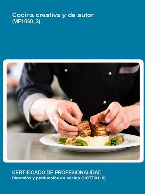 cover image of MF1060_3--Cocina Creativa y de autor